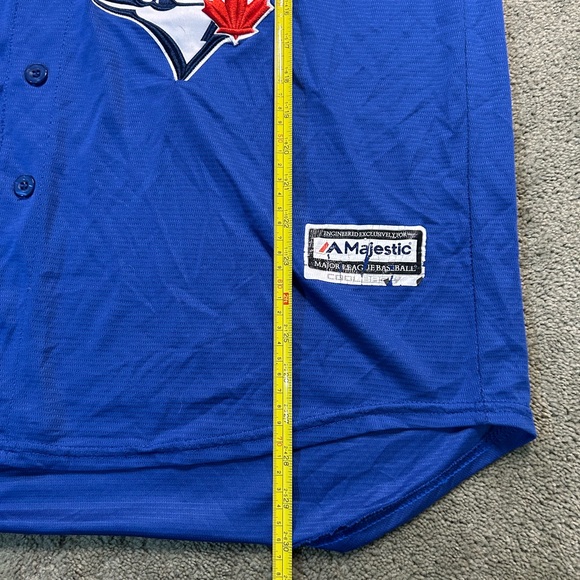 Vintage Majestic Toronto Blue Jays Roberto Osuna Cool Base Jersey XL - Picture 4 of 4